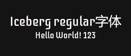 Iceberg-regular