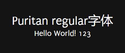 Puritan-regular
